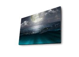 Wallity Lienzo Decorativo Iluminado con LEDs Multicolor 45x70 cm